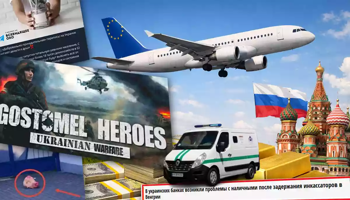 &laquo;Свиняча голова&raquo; біля посольства України в Будапешті та &laquo;примусовий перепис населення&raquo;. Огляд російських фейків за 18&mdash;24 березня 2026 року