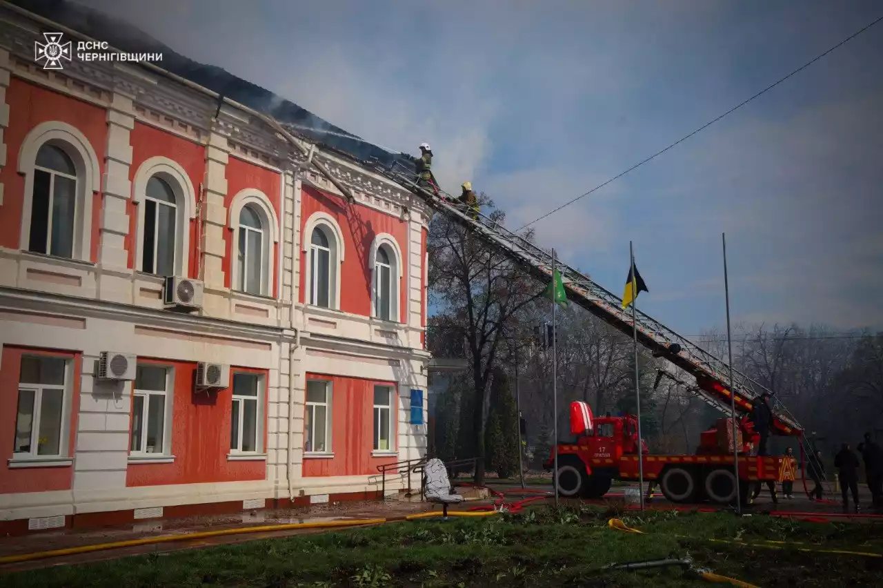 Через російський обстріл Чернігівщини знищено обладнання телеканалу «Прилуки»