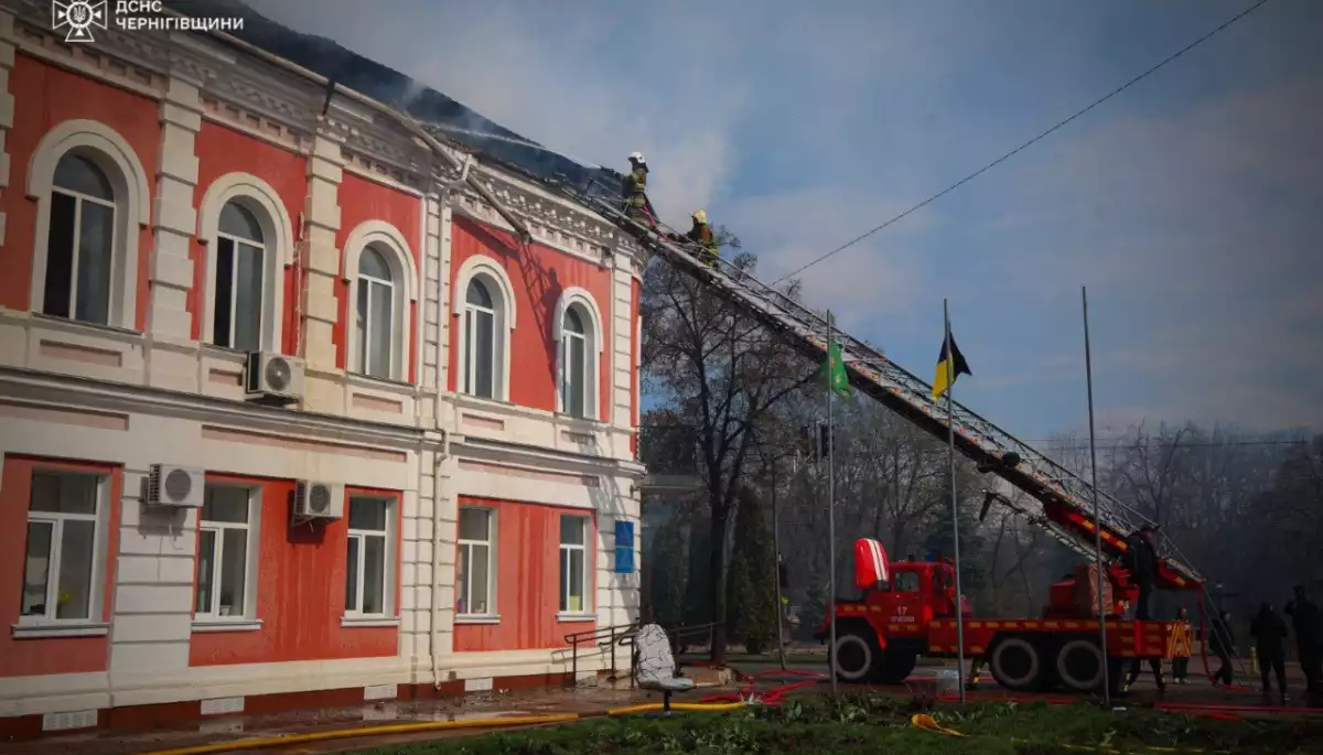 Через російський обстріл Чернігівщини знищено обладнання телеканалу «Прилуки»