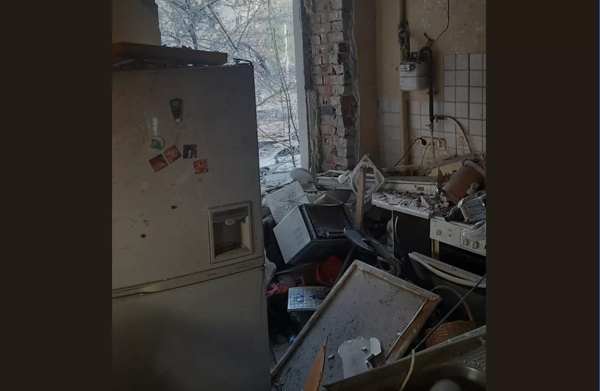 Унаслідок російського обстрілу Дніпра постраждала квартира журналіста Владислава Малька