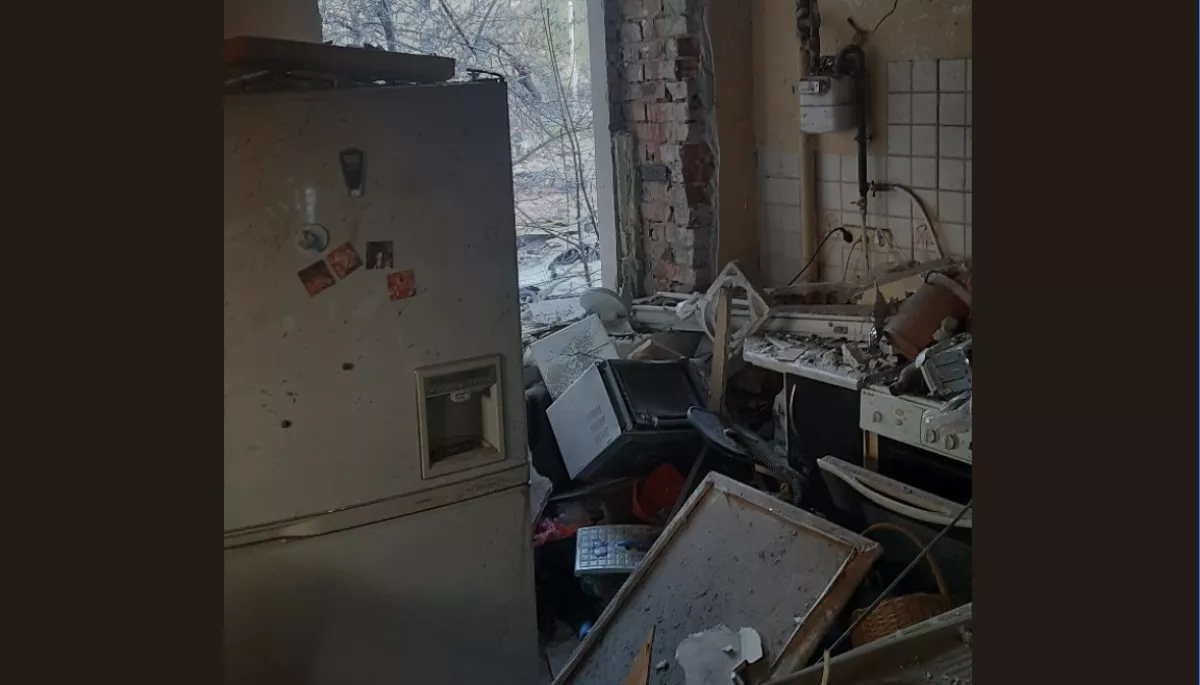 Унаслідок російського обстрілу Дніпра постраждала квартира журналіста Владислава Малька