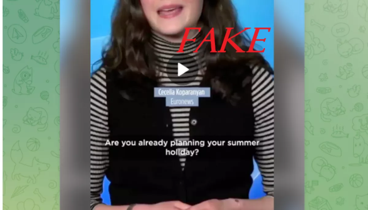 Пропагандисти підробили сюжет Euronews, щоб звинуватити українців у кібершахрайстві з авіаквитками