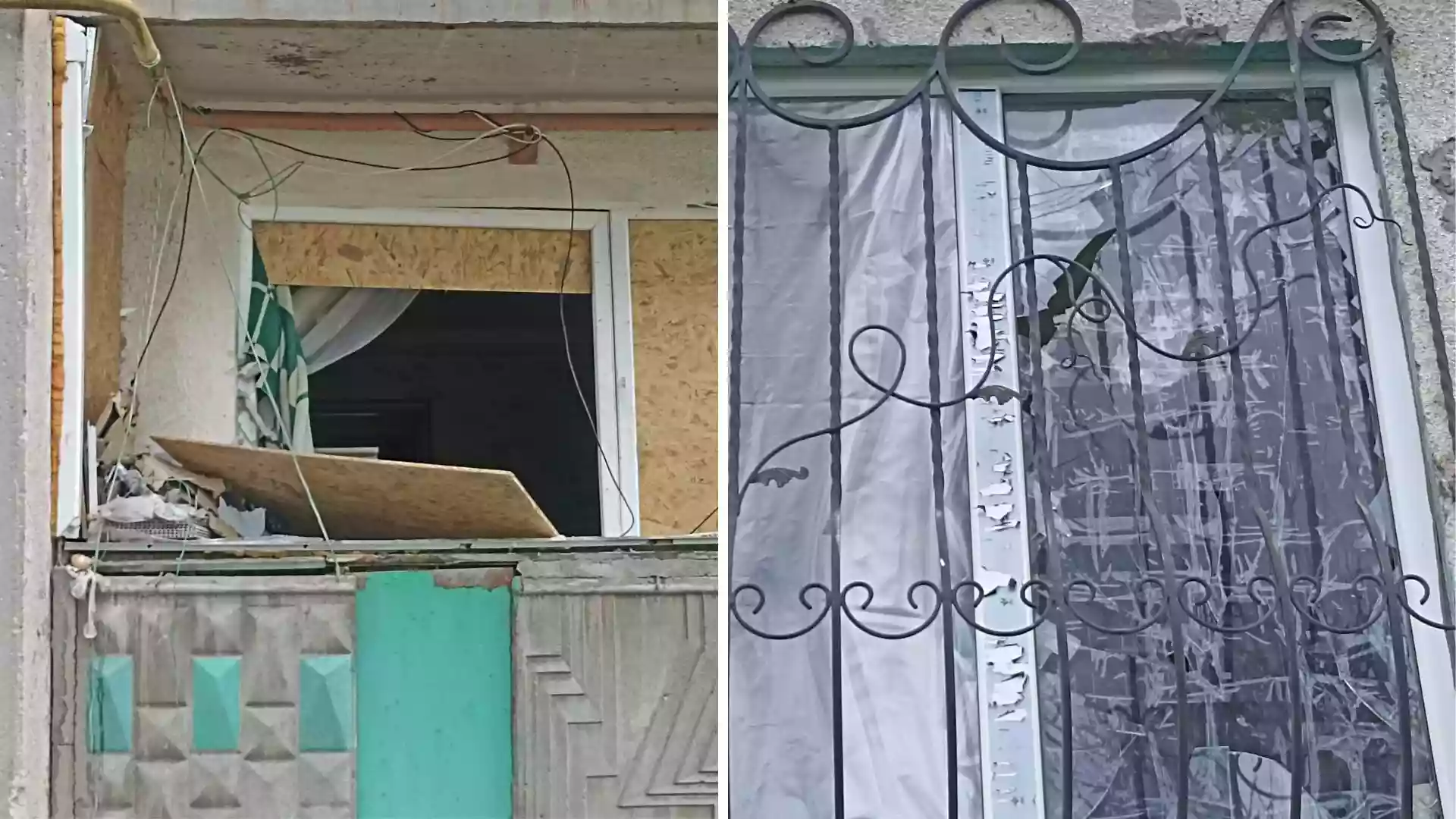 Квартира журналіста Андрія Гриня вчергове зазнала пошкоджень через російську атаку на Краматорськ