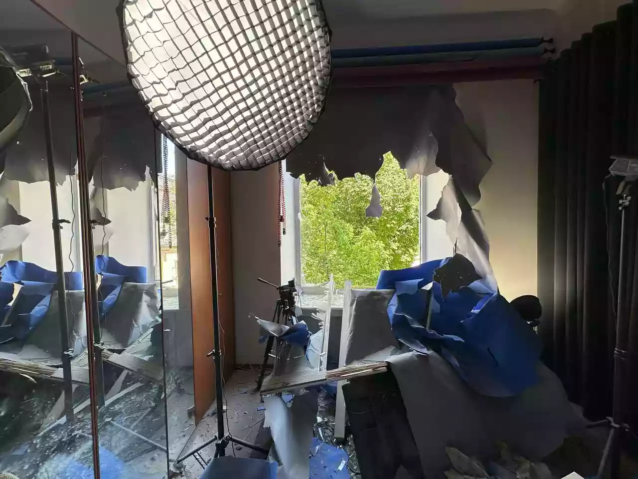 Офіс &laquo;Реальної газети&raquo; пошкоджено внаслідок російської атаки