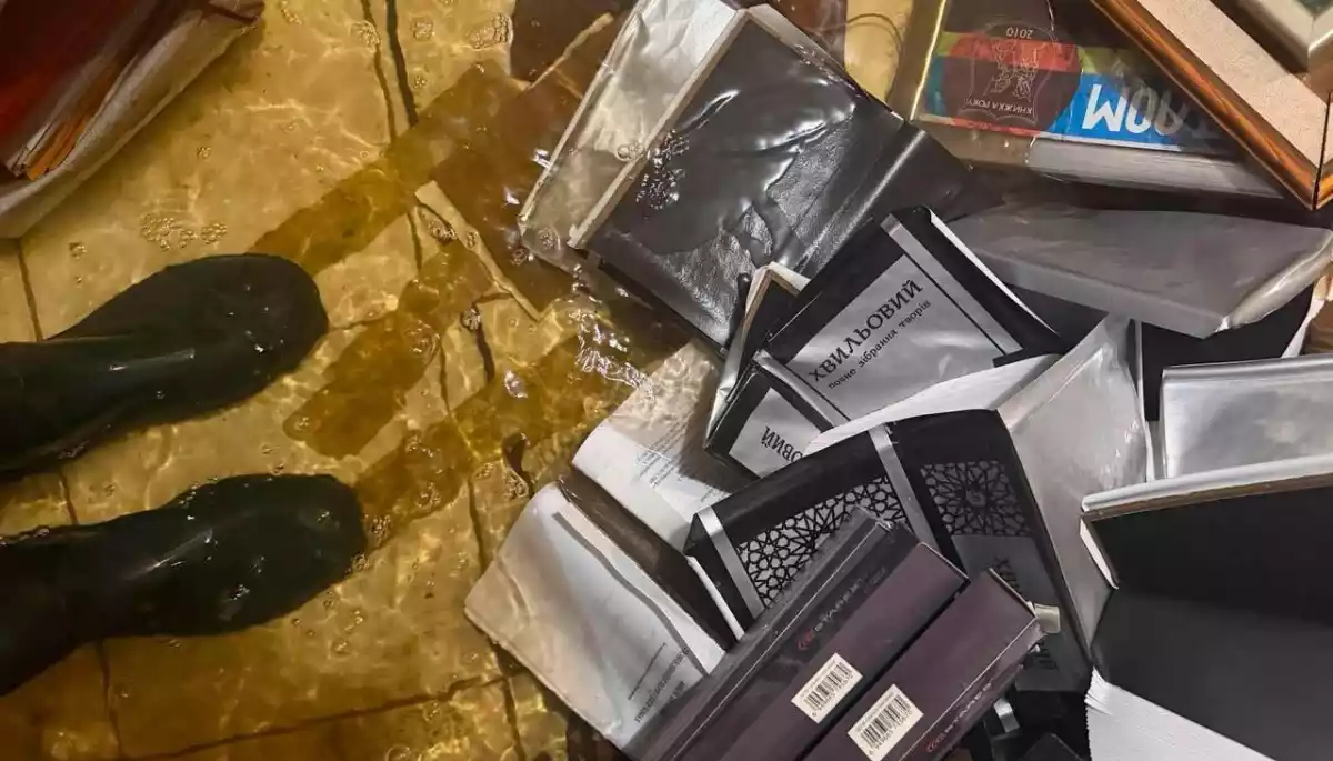 У Києві затопило підвали видавництва &laquo;Смолоскип&raquo;