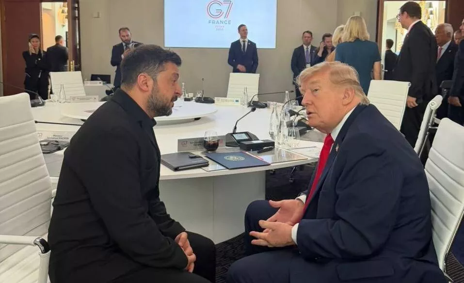 Зеленський під час саміту G7 обговорив з Трампом отримання ліцензії на виробництво антибалістичних систем і ракет