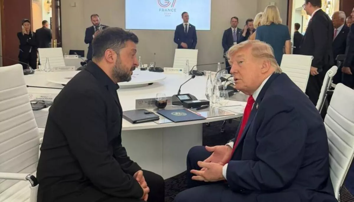 Зеленський під час саміту G7 обговорив з Трампом отримання ліцензії на виробництво антибалістичних систем і ракет