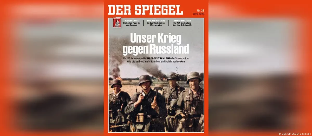&laquo;Грає на руку путінській пропаганді&raquo;: Der Spiegel розкритикували через обкладинку до річниці нападу на СРСР