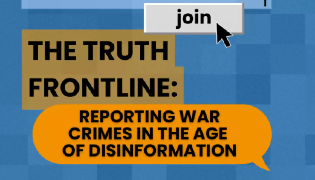The Reckoning Project приймає заявки на участь в онлайн-тренінгу з протидії дезінформації