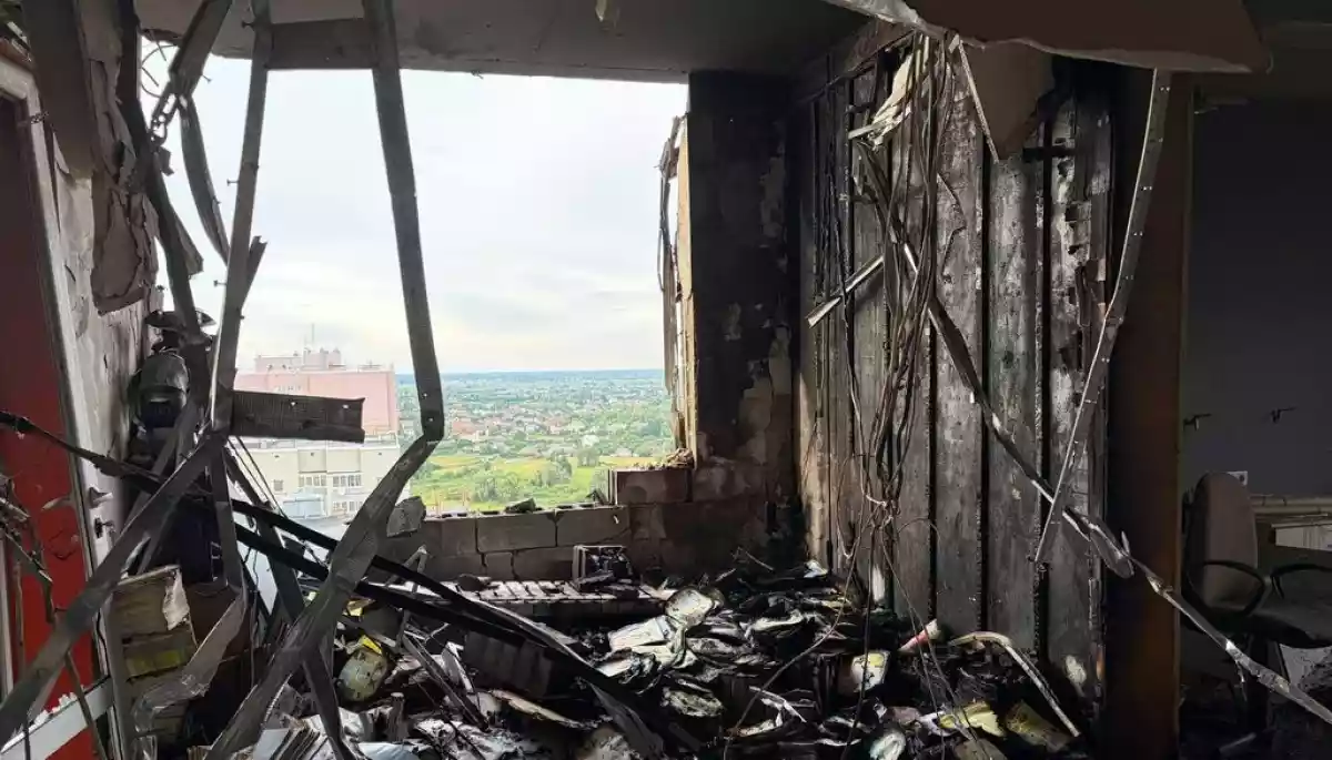Через удар Росії по Києву 8 липня вигоріло видавництво дитячого журналу &laquo;Ясне сонечко&raquo;