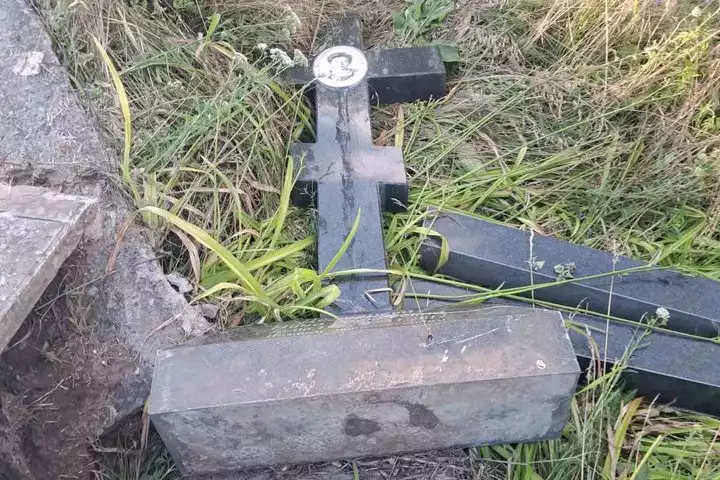На Харківщині з кладовища вкрали танк-пам'ятник воїнам Другої світової війни