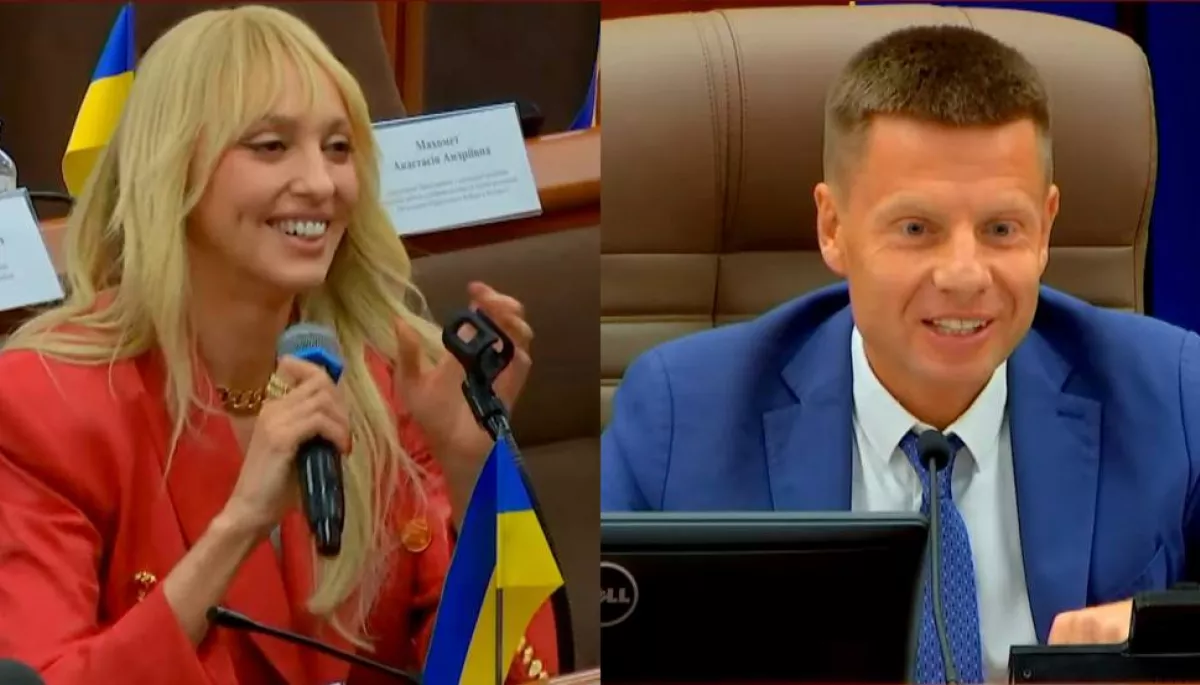 Шерочка з Машерочкою. Як Полякова та Гончаренко перемивали кістки Суспільному на засіданні ТСК Шерочка з Машерочкою. Як Полякова та Гончаренко перемивали кістки Суспільному на засіданні ТСК