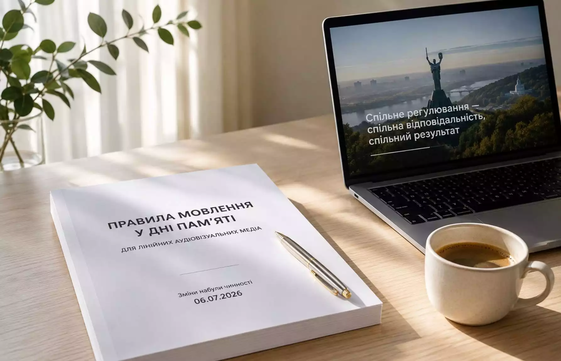 Набули чинності оновлені Правила мовлення у дні памʼяті для лінійних аудіовізуальних медіа