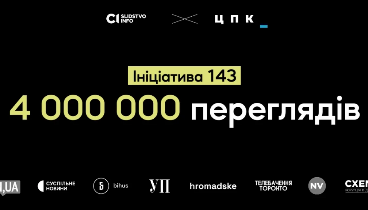 Розслідування &laquo;Слідства.Інфо&raquo; і ЦПК, заборонене судом, зібрало майже 4 млн переглядів у 27 медіа