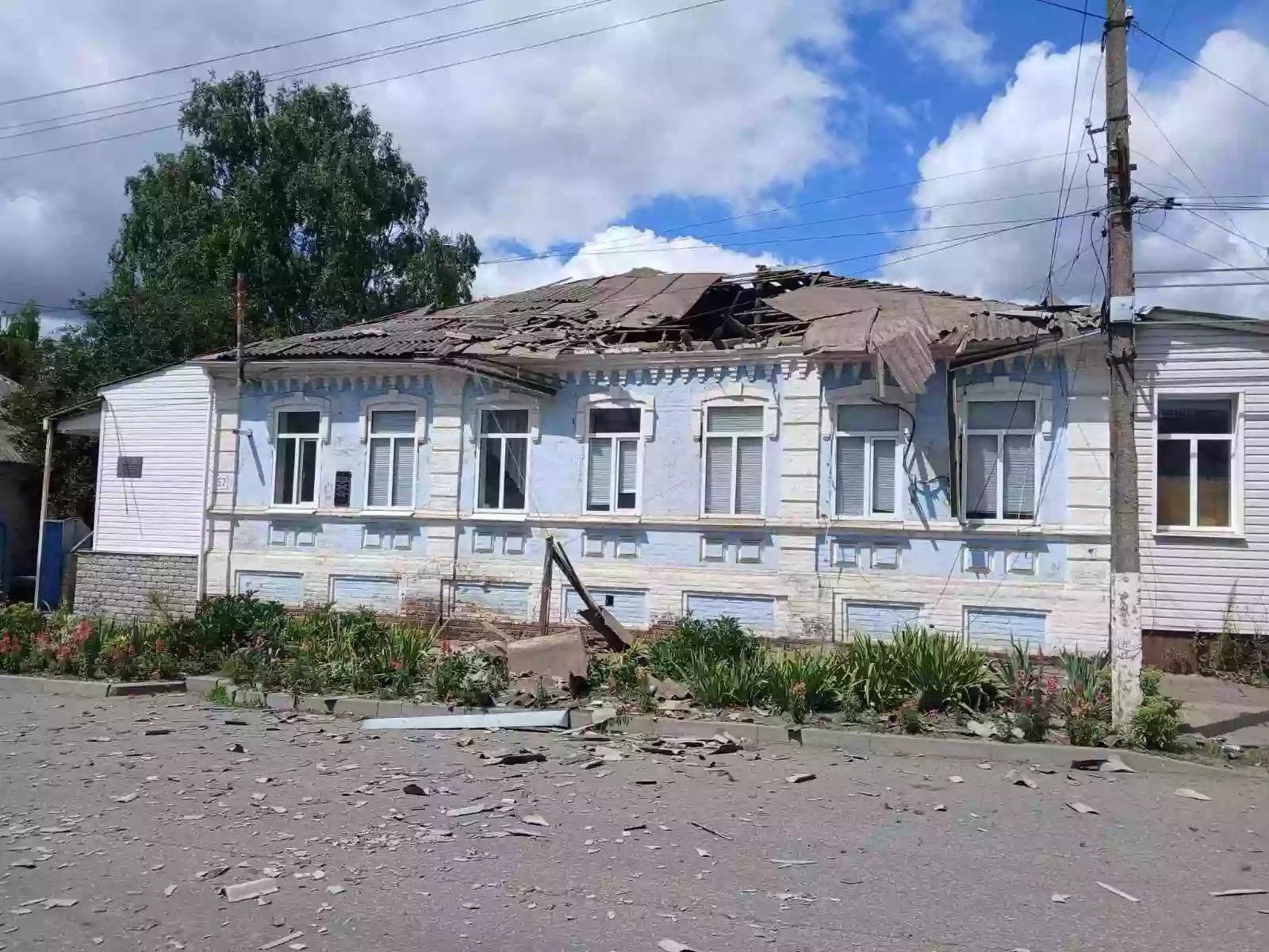 Унаслідок російської атаки на Сумщину пошкоджена редакція газети &laquo;Білопільщина&raquo;