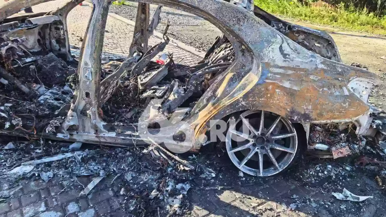 У Росії підірвали автівку автора провоєнного телеграм-каналу, розробника дронів Ткачука