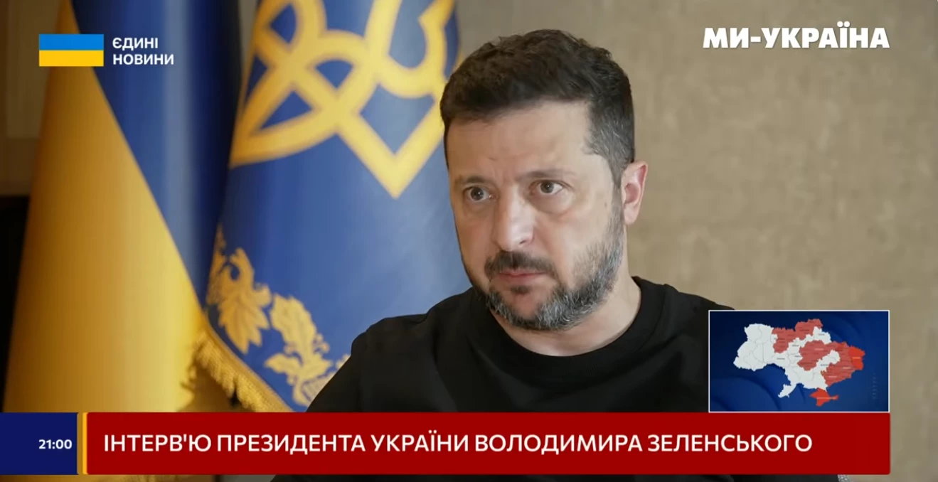 Зеленський: Припинення вогню потрібно обом сторонам цієї війни