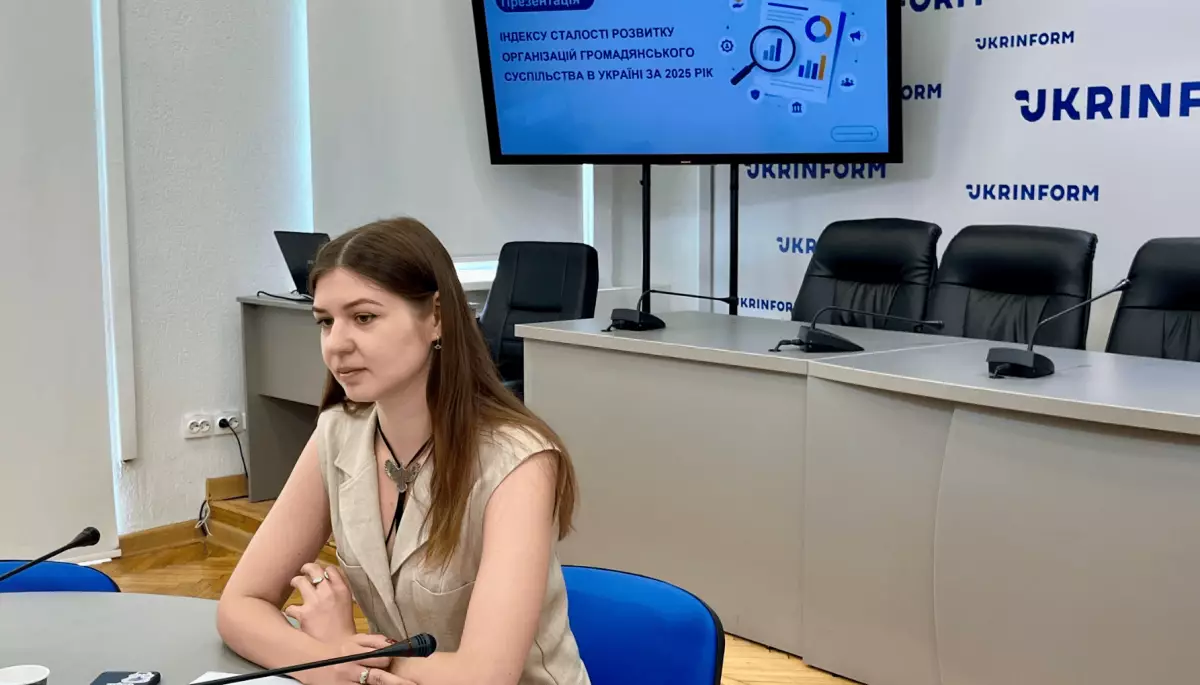У 2025 році показник сталості розвитку організацій громадянського суспільства залишився без змін