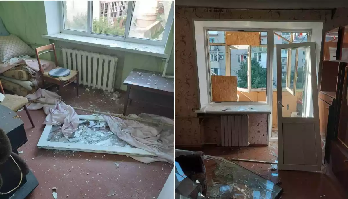 Через російський обстріл пошкоджена квартира журналіста, військового Дмитра Браславського у Слов’янську