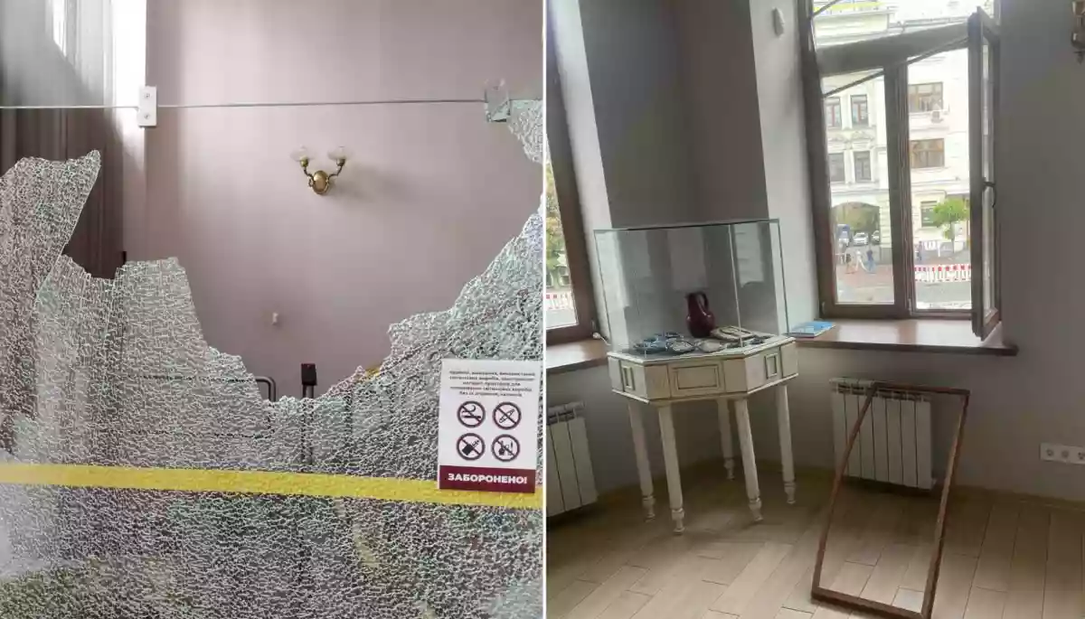 Унаслідок російської атаки пошкоджено Будинок Консисторії на території заповідника «Софія Київська»