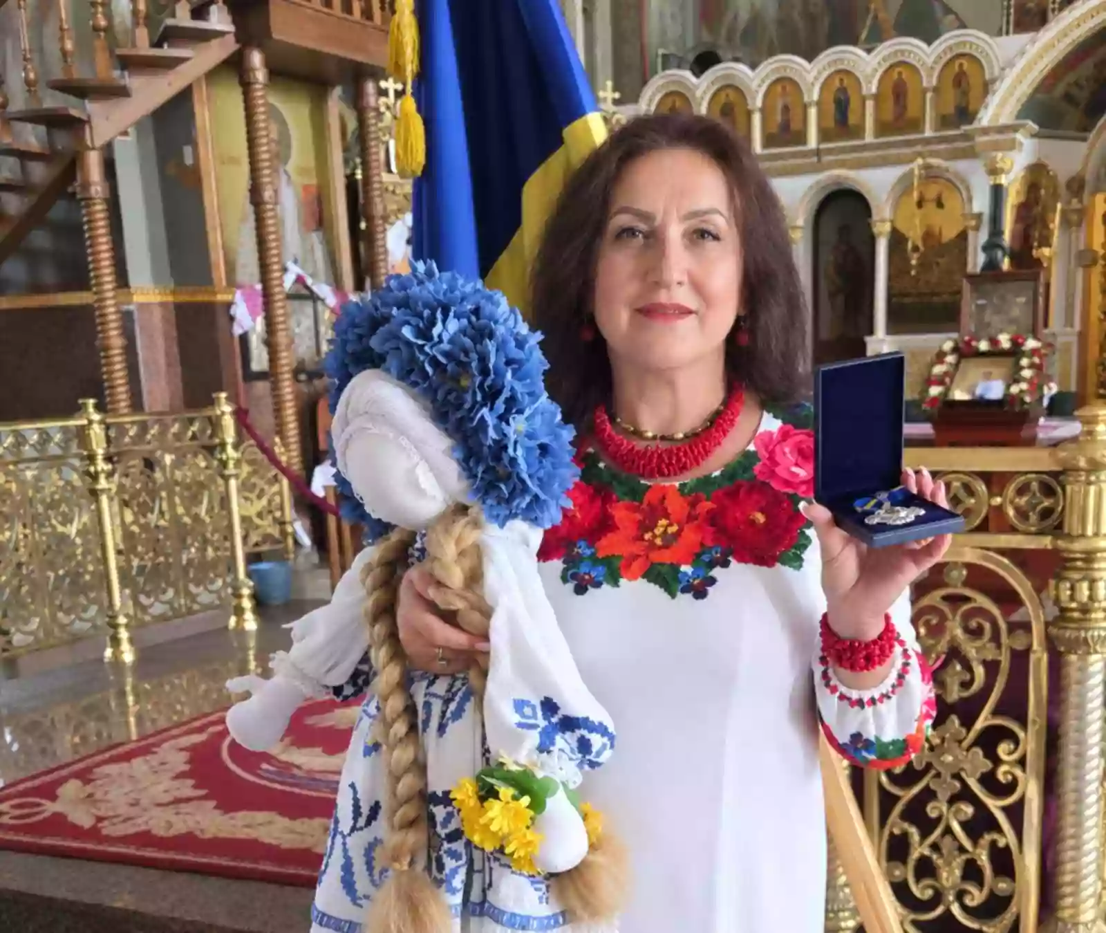 Журналістка Тетяна Редько отримала орден святої княгині Ольги від ПЦУ
