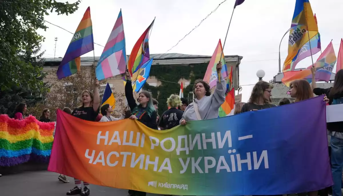У Харкові відбувся перший з початку великої війни піший марш за права ЛГБТКплюс-людей