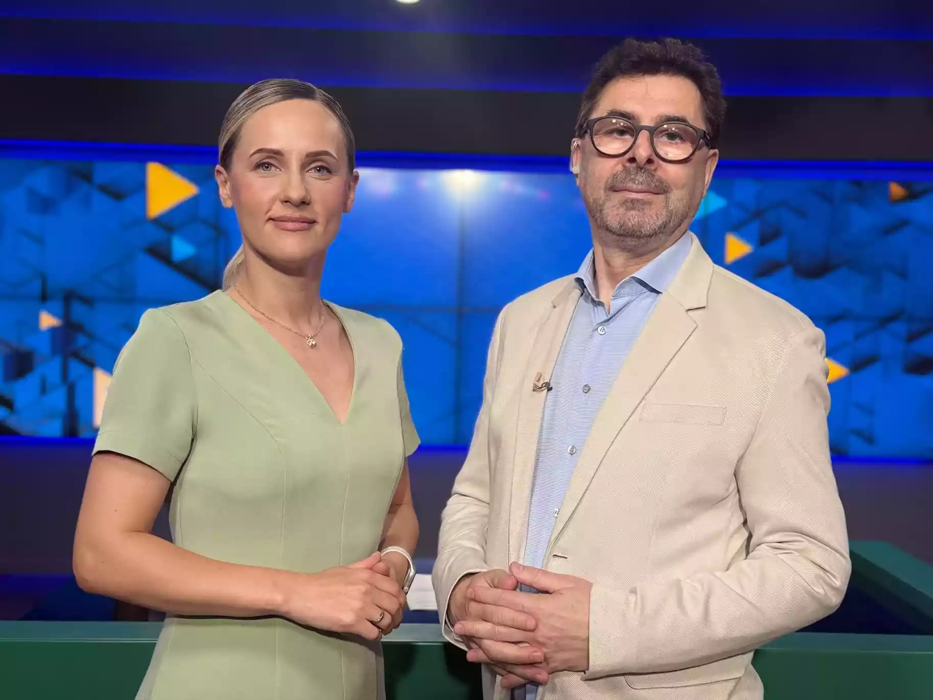 Катерина Некреча та Сергій Руденко вестимуть ранковий ефір на двох каналах