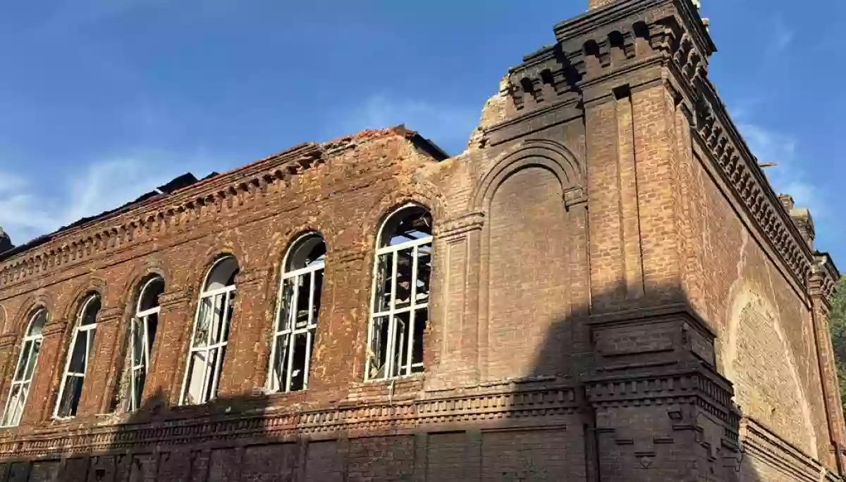 Російський дрон атакував Запорізький університет. Пошкоджена пам&rsquo;ятка архітектури початку XX століття