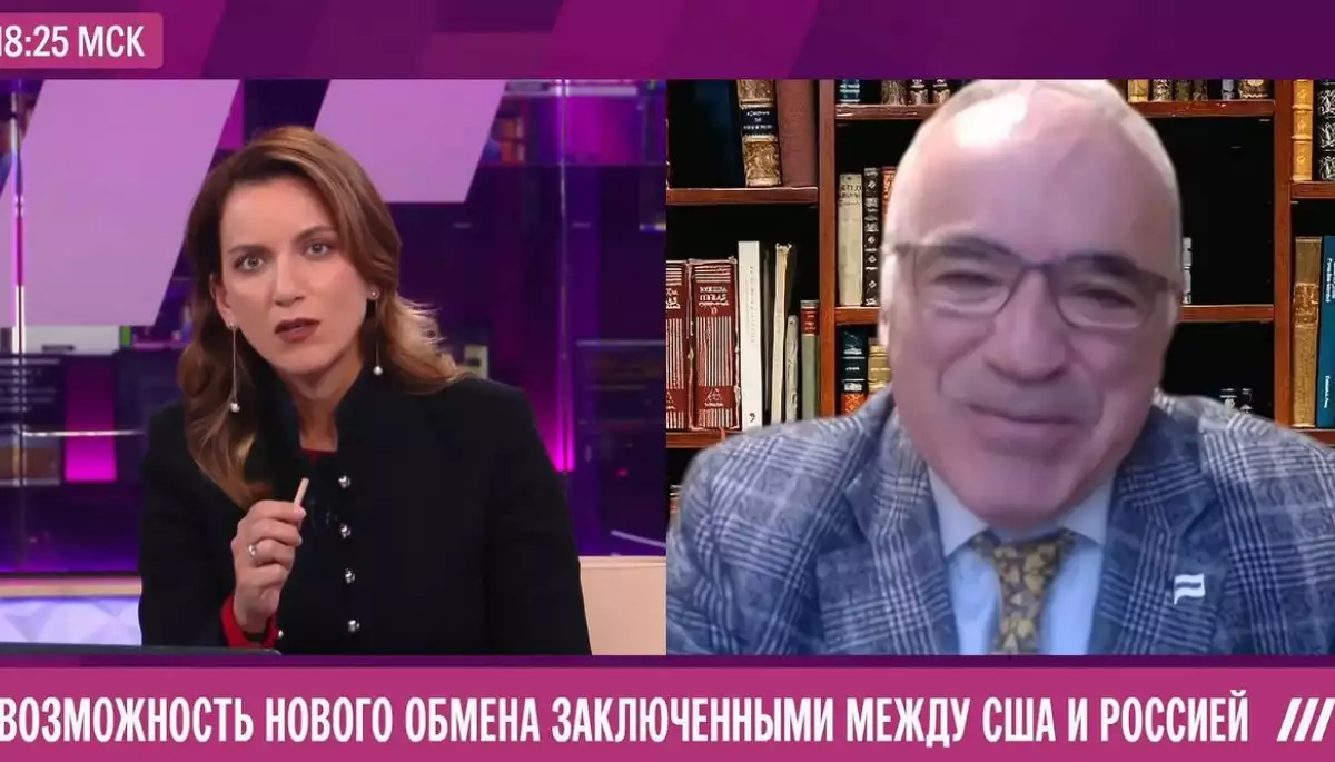 Маніпуляціям &mdash; ні, ні брехні! Гаррі Каспаров в ефірі &laquo;Дождя&raquo; попросив ведучу не кривлятися і не розводити демагогію