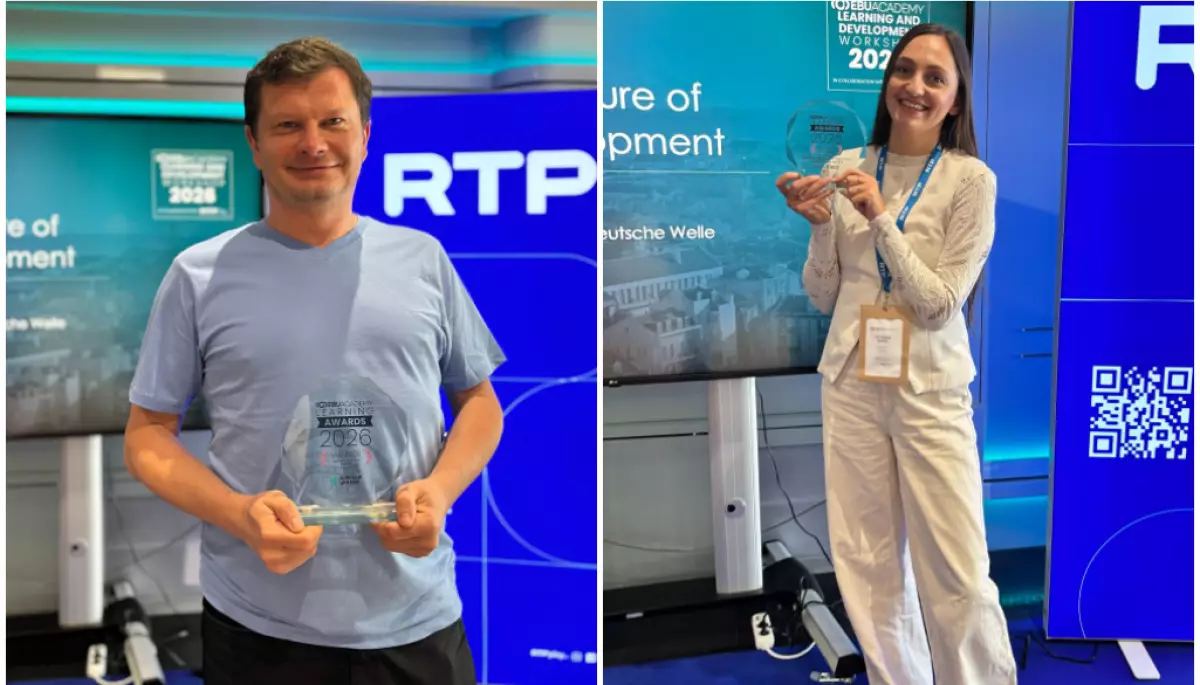 Два проєкти Суспільного відзначили премією EBU Academy Learning Awards 2026 Два проєкти Суспільного відзначили премією EBU Academy Learning Awards 2026