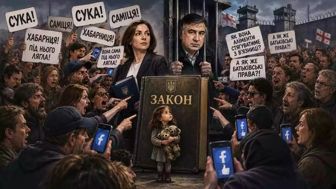 Аліменти від Саакашвілі: Ясько звернулася до суду, Facebook — до шибениці
