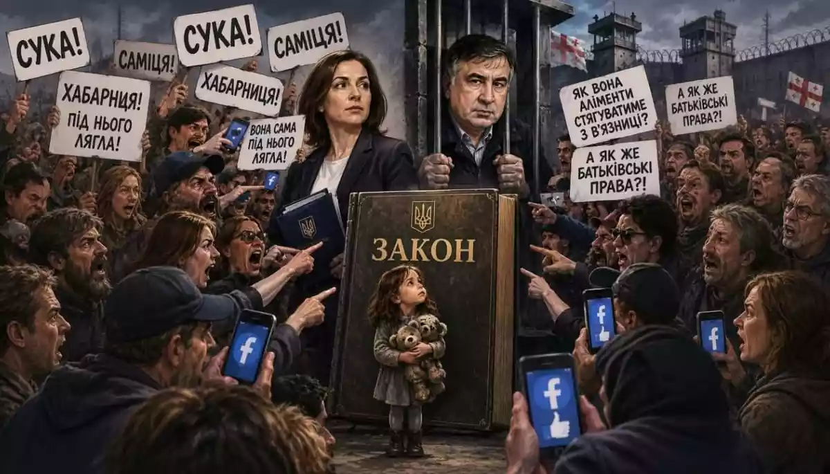 Аліменти від Саакашвілі: Ясько звернулася до суду, Facebook — до шибениці
